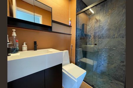 Apartamento à venda com 84m², 2 quartos e 2 vagasBanheiro Social