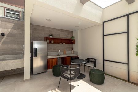 Apartamento para alugar com 27m², 1 quarto e sem vaga Apartamento para alugar com 27m², 1 quarto e sem vagaÁrea comum - Churrasqueira