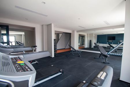 Apartamento para alugar com 32m², 1 quarto e sem vaga Apartamento para alugar com 32m², 1 quarto e sem vagaÁrea comum - Academia