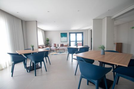 Apartamento para alugar com 32m², 1 quarto e sem vaga Apartamento para alugar com 32m², 1 quarto e sem vagaÁrea comum - Salão de festas