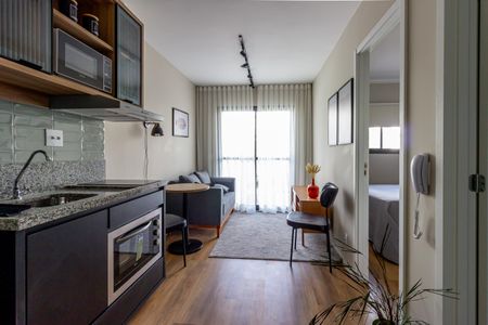 Apartamento para alugar com 32m², 1 quarto e sem vaga Apartamento para alugar com 32m², 1 quarto e sem vagaCozinha