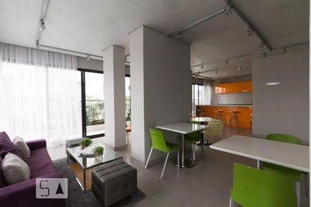 Apartamento para alugar com 34m², 1 quarto e 1 vagaÁrea comum - Salão de festas