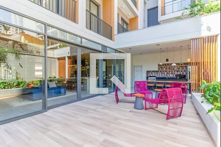 Studio para alugar com 25m², 1 quarto e sem vaga Studio para alugar com 25m², 1 quarto e sem vagaÁrea comum - Salão de festas