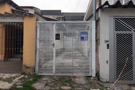 Casa para alugar com 140m², 2 quartos e 2 vagas Casa para alugar com 140m², 2 quartos e 2 vagasFachada e Placa