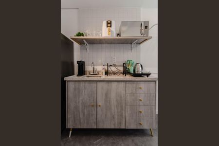 Studio à venda com 20m², 1 quarto e sem vagaCozinha