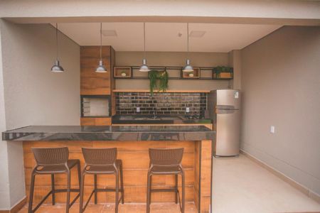 Apartamento para alugar com 34m², 2 quartos e sem vaga Apartamento para alugar com 34m², 2 quartos e sem vagaLounge - Churrasqueira