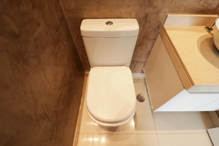 Apartamento à venda com 65m², 1 quarto e 2 vagasLavabo da sala