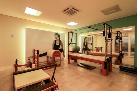 Apartamento à venda com 65m², 1 quarto e 2 vagasÁrea comum - Pilates