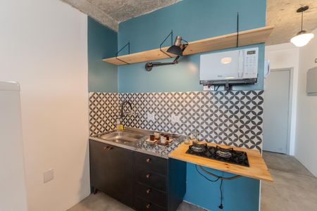 Studio para alugar com 32m², 1 quarto e sem vagaCozinha