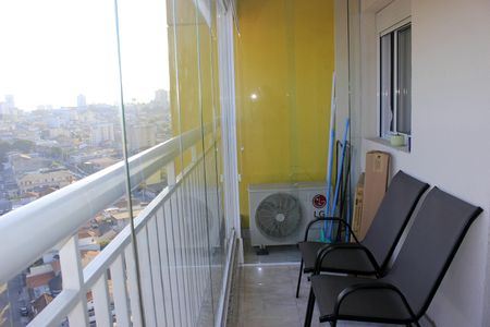 Studio para alugar com 38m², 1 quarto e 1 vagaVaranda