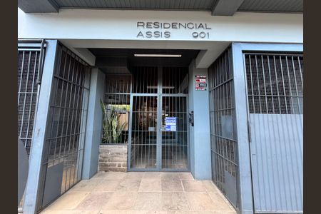 Apartamento para alugar com 30m², 2 quartos e sem vagaFachada - plaquinha instalada