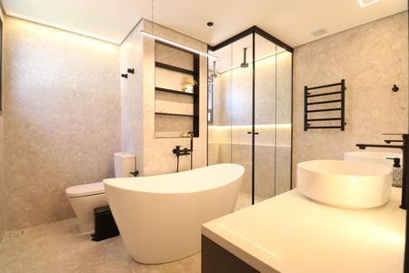 Apartamento à venda com 180m², 4 quartos e 3 vagasBanheiro da Suíte 3