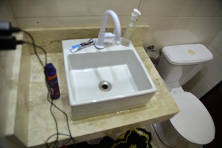 Apartamento à venda com 72m², 3 quartos e 2 vagasBanheiro da Suíte