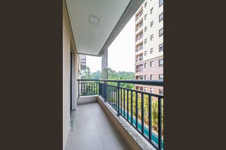 Studio à venda com 40m², 1 quarto e 1 vagaVaranda