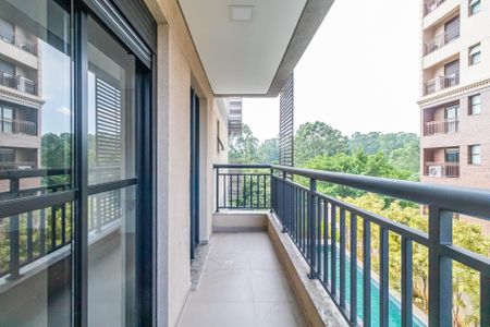 Studio à venda com 40m², 1 quarto e 1 vagaVaranda