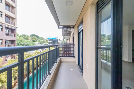 Studio à venda com 40m², 1 quarto e 1 vagaVaranda