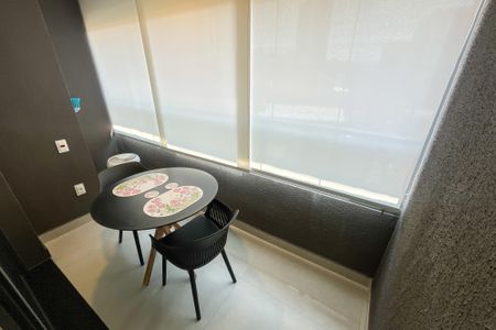 Studio à venda com 26m², 1 quarto e sem vagaVaranda