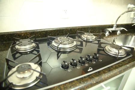 Casa de condomínio à venda com 108m², 3 quartos e 3 vagasCozinha - Detalhe