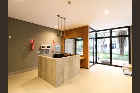 Studio para alugar com 20m², 1 quarto e 1 vagaHall social