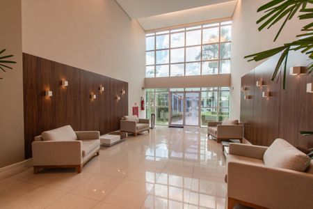 Apartamento à venda com 105m², 2 quartos e 2 vagasHall social