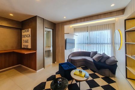 Studio para alugar com 25m², 1 quarto e sem vaga Studio para alugar com 25m², 1 quarto e sem vagaLavanderia