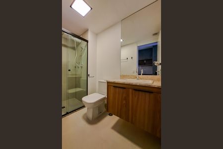 Studio para alugar com 25m², 1 quarto e sem vaga Studio para alugar com 25m², 1 quarto e sem vagakitnet studio banheiro