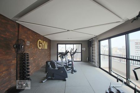 Studio à venda com 26m², 1 quarto e sem vagaÁrea comum - Academia