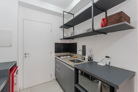 Studio à venda com 26m², 1 quarto e sem vagaCozinha