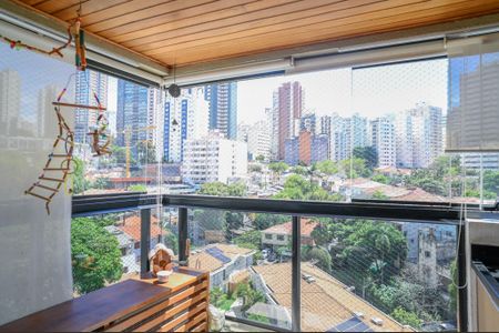 Apartamento à venda com 100m², 3 quartos e 2 vagasvaranda