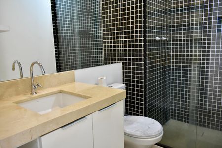 Apartamento à venda com 40m², 1 quarto e 1 vagaBanheiro