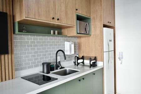 Apartamento à venda com 40m², 1 quarto e 1 vagaCozinha