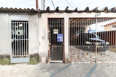 Casa para alugar com 40m², 1 quarto e sem vagaFachada Placa