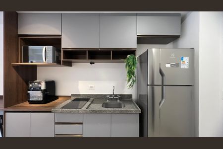 Studio à venda com 25m², 1 quarto e sem vagaCozinha