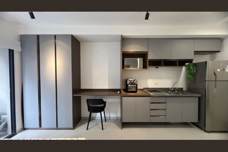 Studio à venda com 25m², 1 quarto e sem vagaCozinha