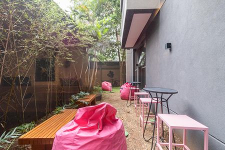 Studio à venda com 29m², 1 quarto e sem vagaÁrea comum - Área externa