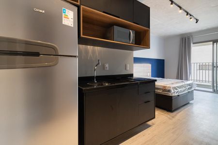 Studio à venda com 29m², 1 quarto e sem vagaCozinha