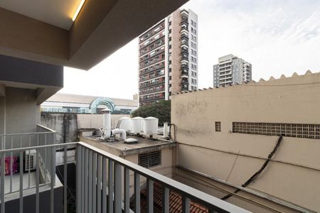 Studio à venda com 29m², 1 quarto e sem vagaVaranda