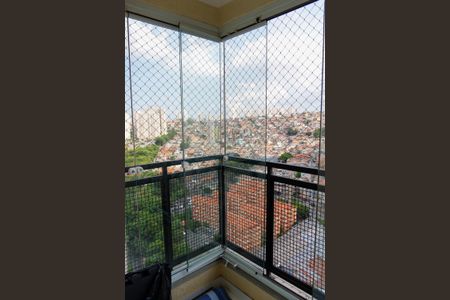 Apartamento à venda com 49m², 2 quartos e 1 vagaSacada sala