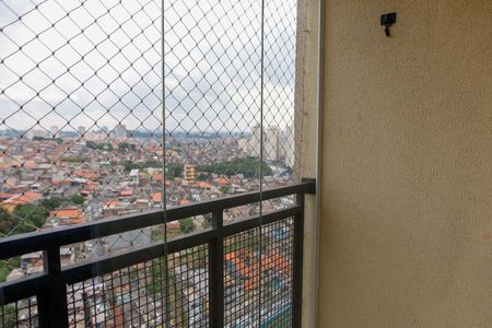 Apartamento à venda com 49m², 2 quartos e 1 vagaSacada sala