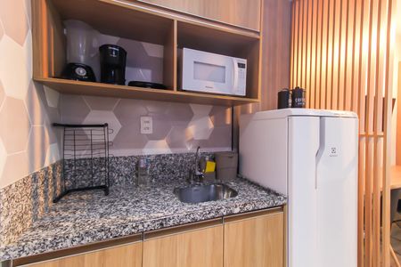 Studio à venda com 19m², 1 quarto e sem vagaCozinha