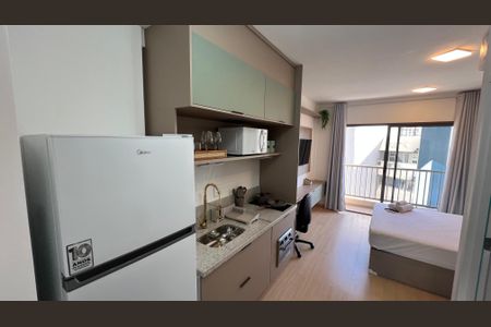 Studio à venda com 24m², 1 quarto e sem vaga Studio à venda com 24m², 1 quarto e sem vagaCozinha