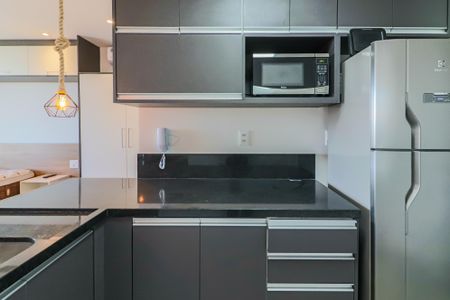 Studio à venda com 37m², 1 quarto e 1 vagaCozinha