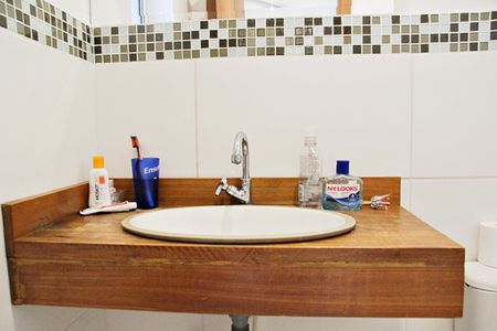 Casa para alugar com 180m², 3 quartos e 2 vagasLavabo da sala