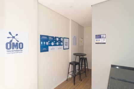 Apartamento para alugar com 24m², 1 quarto e sem vaga Apartamento para alugar com 24m², 1 quarto e sem vagaÁrea comum - Lavanderia