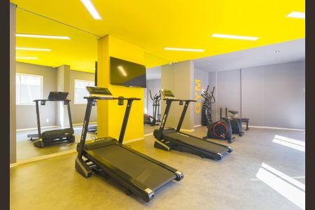 Apartamento para alugar com 24m², 1 quarto e sem vaga Apartamento para alugar com 24m², 1 quarto e sem vagaÁrea comum - Academia