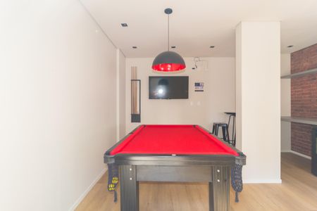 Apartamento para alugar com 24m², 1 quarto e sem vaga Apartamento para alugar com 24m², 1 quarto e sem vagaÁrea comum - Salão de jogos