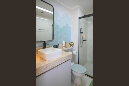 Apartamento à venda com 66m², 2 quartos e 1 vagaBanheiro Social