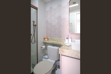 Apartamento à venda com 66m², 2 quartos e 1 vagaBanheiro - Quarto 1 Suite