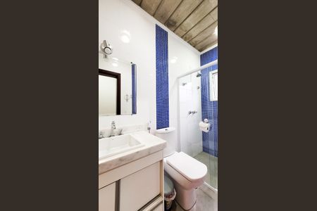 Casa de condomínio para alugar com 413m², 5 quartos e 4 vagas Casa de condomínio para alugar com 413m², 5 quartos e 4 vagasBanheiro da Suíte 4