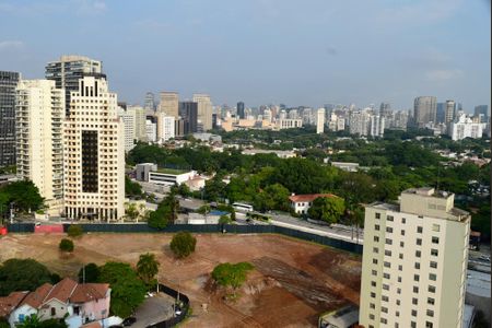 Apartamento para alugar com 50m², 1 quarto e 1 vagaVista da varanda